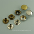 China Manufacturer Custom Metal Button Four Parts Metal Snap Buttons For Jacket